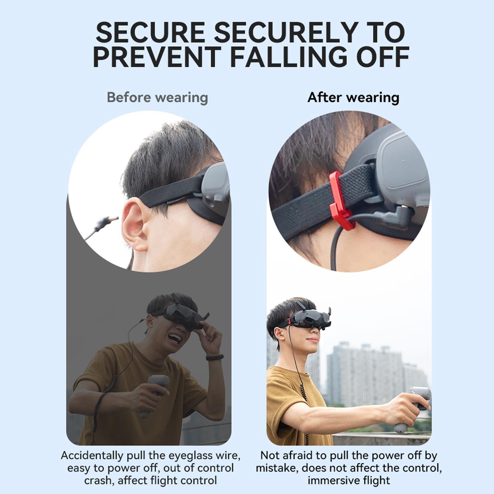 Anti-Fall Aluminum Alloy Fixing Parts For Dji Avata Goggles 2-1915197686684979207