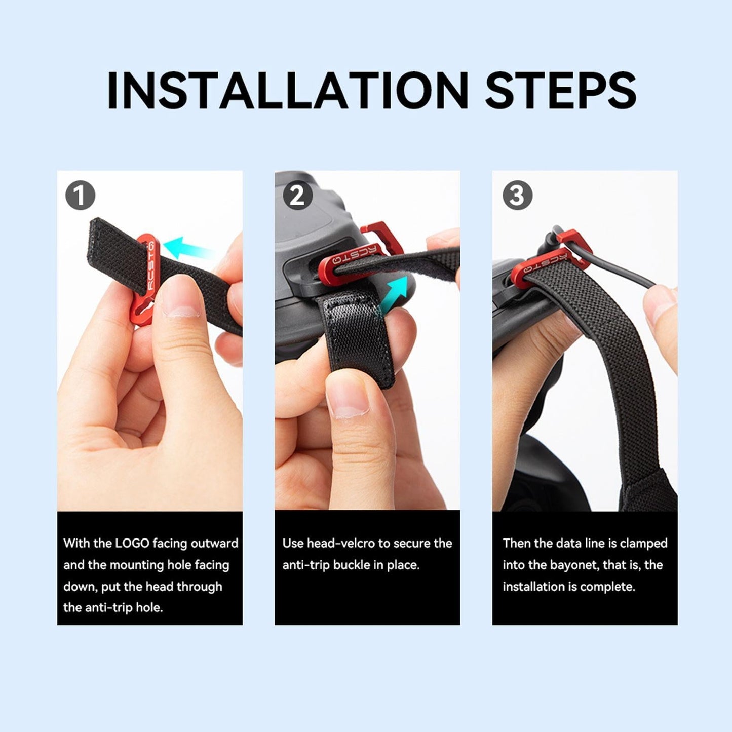 Anti-Fall Aluminum Alloy Fixing Parts For Dji Avata Goggles 2-1915197686684979208