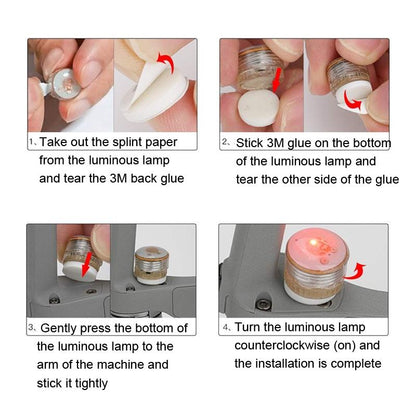 Universal Drone Night Light - 2Pcs Flash Accessory-1915198041078501383