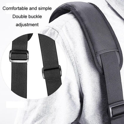 13.3-14 Inch Laptop Shoulder Bag With Messenger Style - Black-1915196826450006020