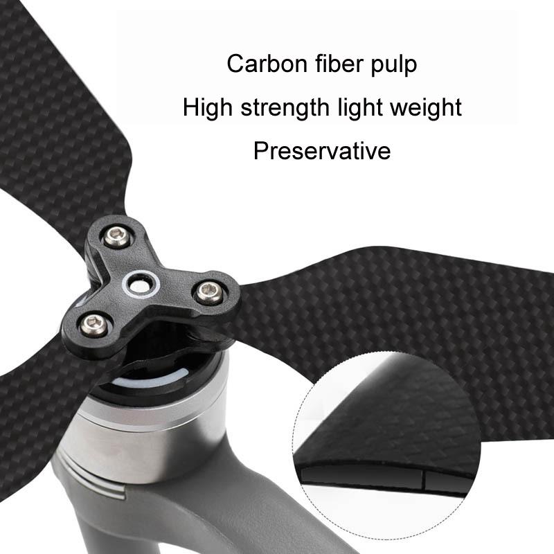 Rcgeek Carbon Fiber 3-Blade Propellers For Dji Mavic 2 Pro / Zoom-1969996407083503618