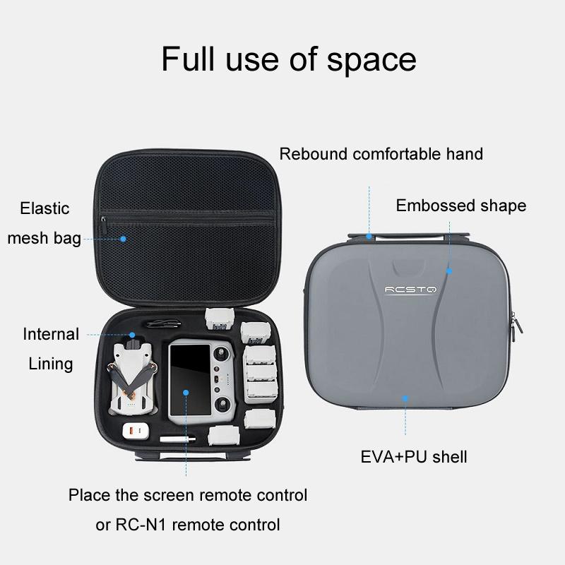 Compact Remote Control Storage Bag For Dji Mini 3 Pro-1964932184687120388