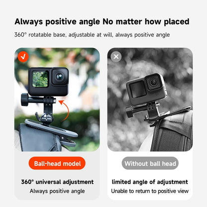 360 Degree Magnetic Backpack Clip Mount For Action Camera-1915197743605878788
