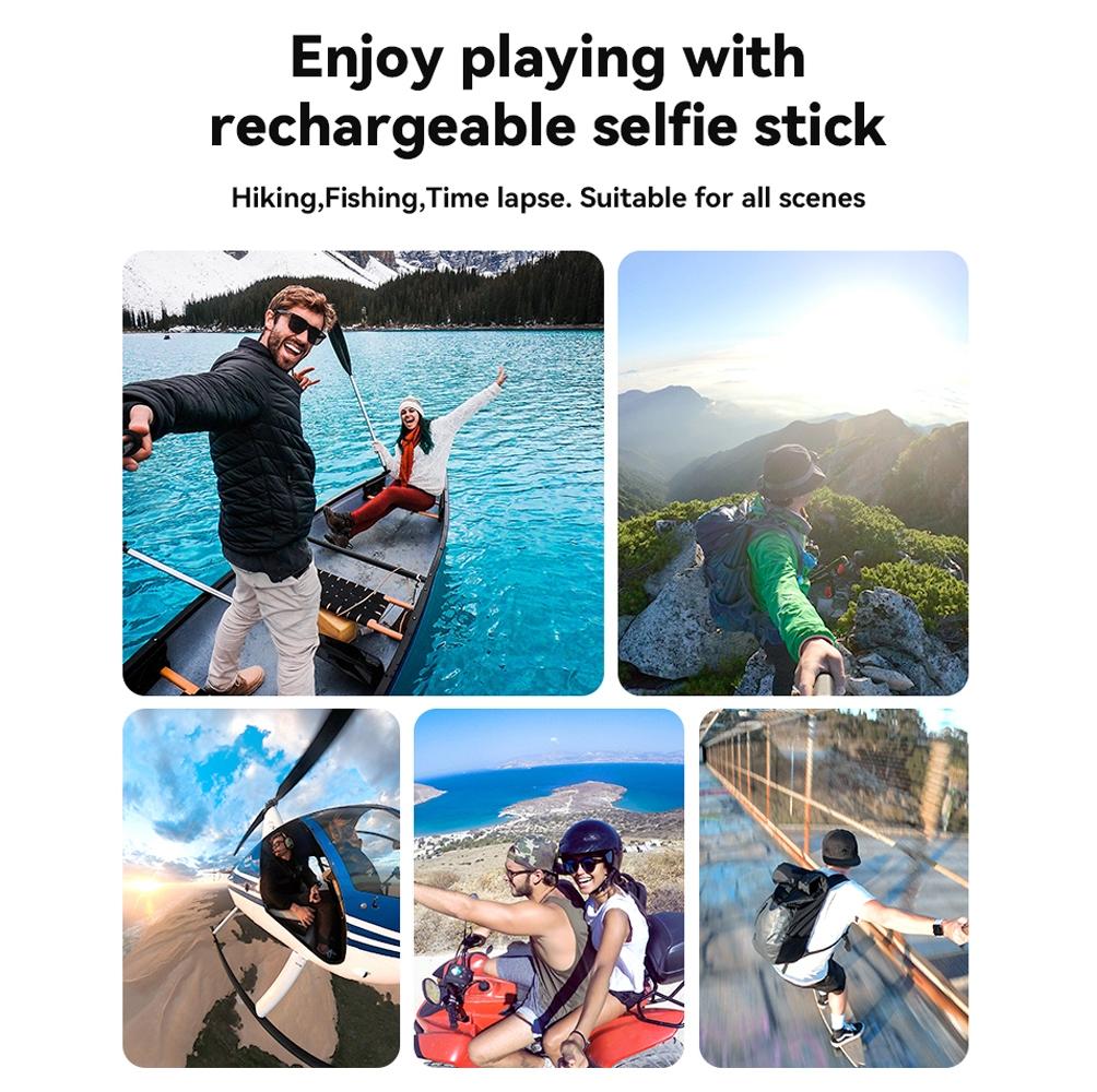 Sports Camera And Phone Selfie Stick With 10000Mah Power Bank-1915197572218228745