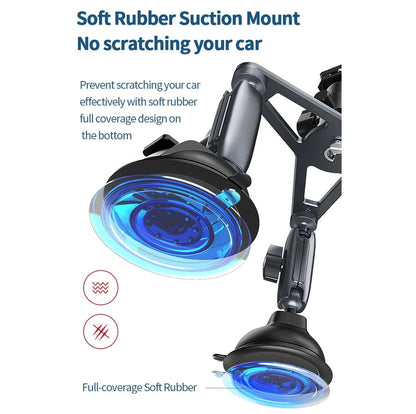 Car Mount For Action Camera With Suction Cup-1915196987205095433