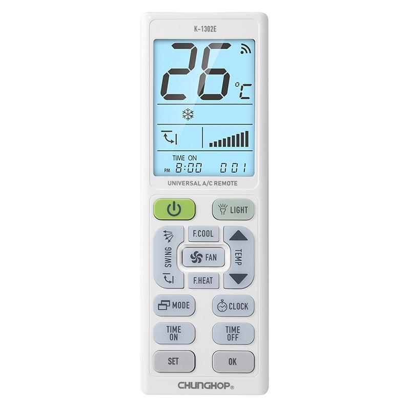 Universal Air Conditioner Remote Control With Large Screen And Night Light-1915197917027766279