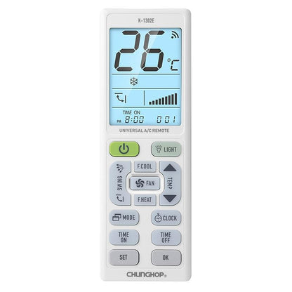 Universal Air Conditioner Remote Control With Large Screen And Night Light-1915197917027766279