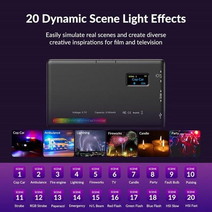 Portable Rgb Led Fill Light For Photography - Small Size-1964932236444831750