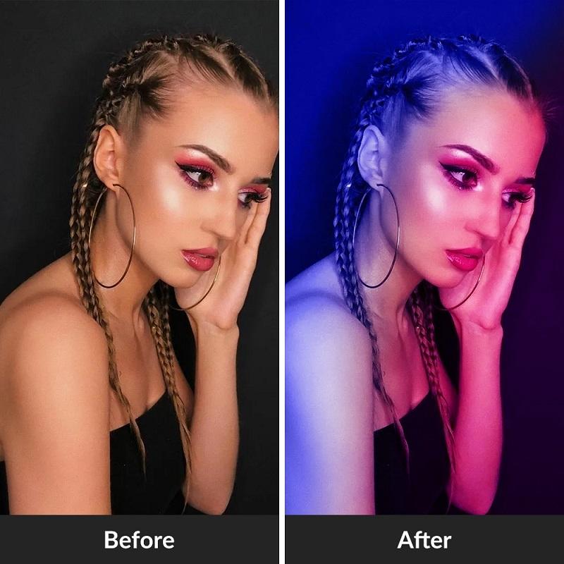 Portable Rgb Led Fill Light For Photography - Small Size-1964932236444831751