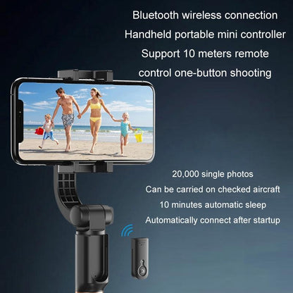 Multifunctional Mobile Phone Gimbal Stabilizer With Live Video And Selfie Stick-1964932269902794757
