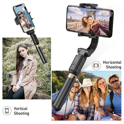 Multifunctional Mobile Phone Gimbal Stabilizer With Live Video And Selfie Stick-1964932269902794759