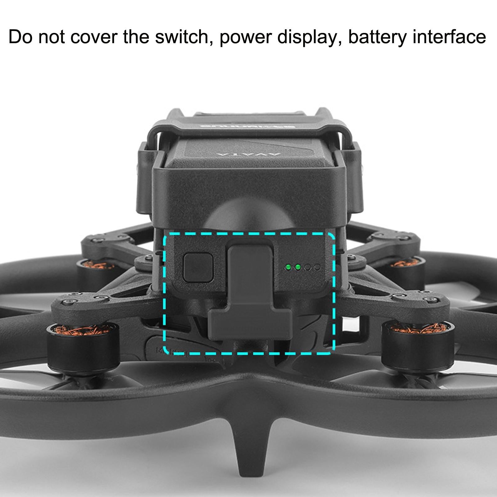 Secure Folding Buckle For Dji Avata Battery - Anti-Release & Anti-Loose-1915196834192691204