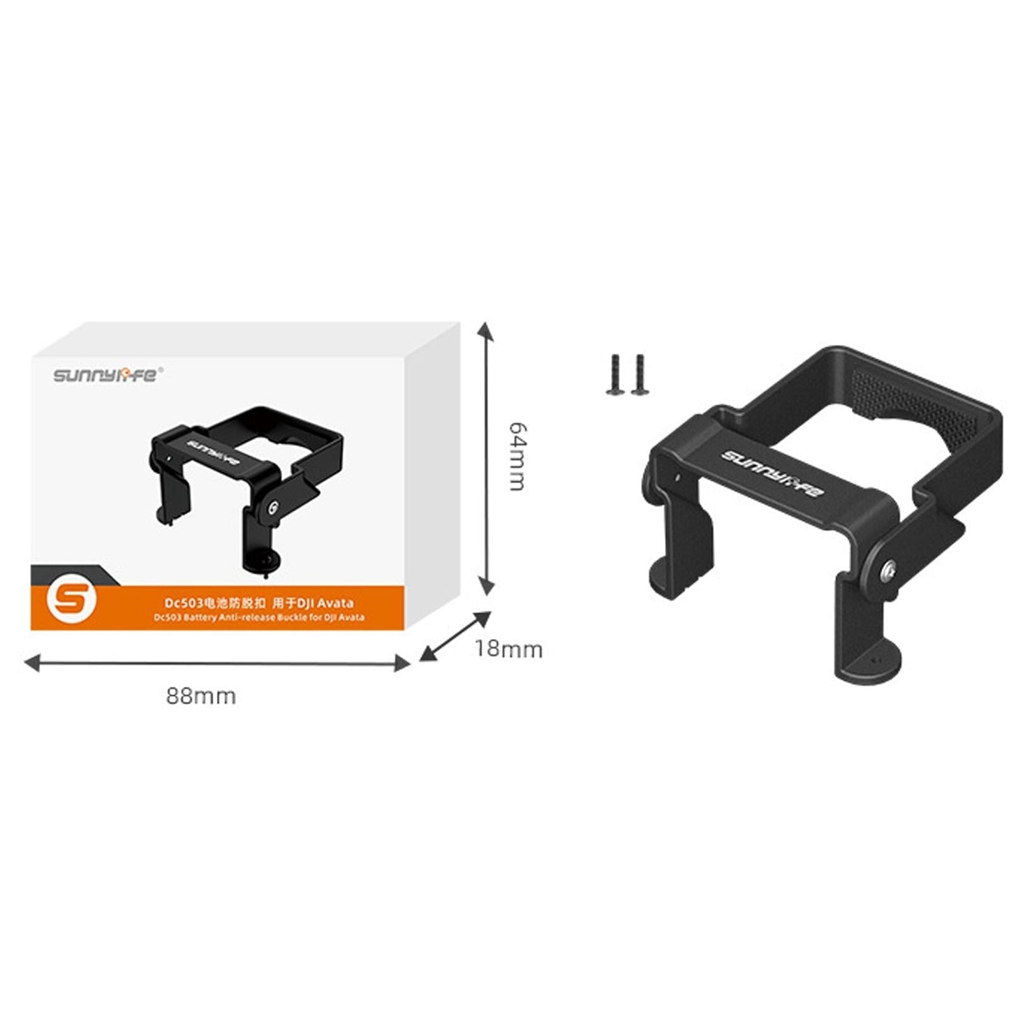 Secure Folding Buckle For Dji Avata Battery - Anti-Release & Anti-Loose-1915196834192691208