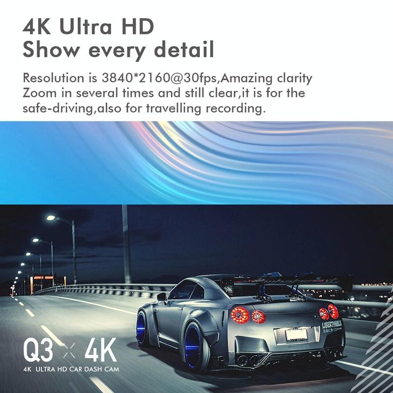 4K Dual Record Driving Recorder With Wifi And Night Vision-1915197041873653767