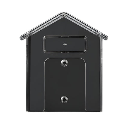 Waterproof Outdoor Doorbell Cover - Transparent Rain Protection-1915197135691845632