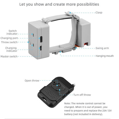 Mini Airdrop System For Fishing Weddings And Rescue-1964932311514484740