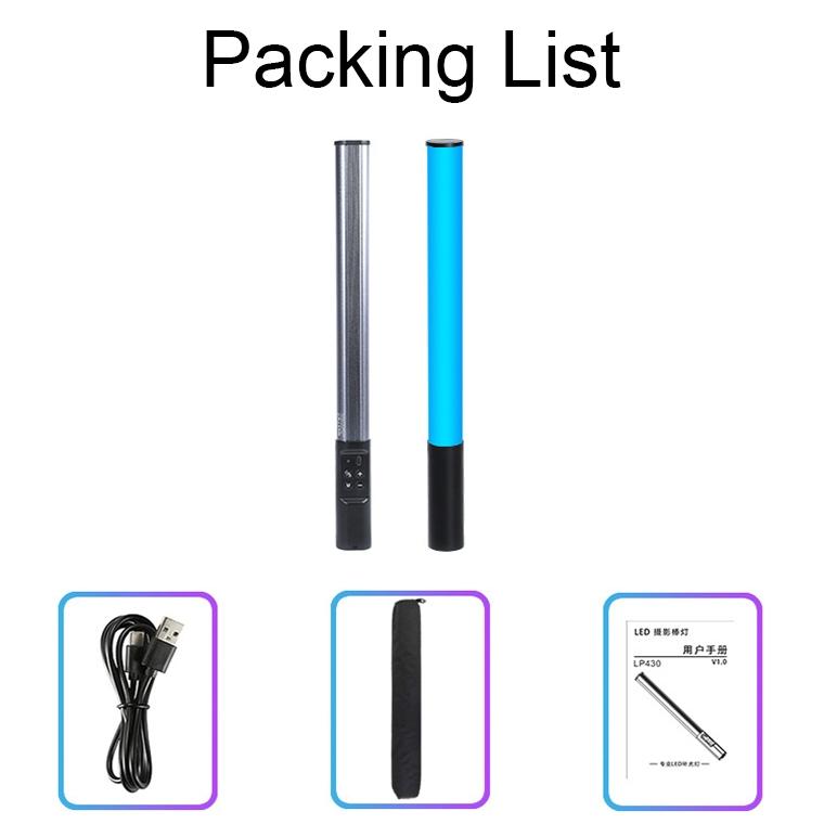 Handheld Led Fill Light For Live Photography - 39 Rgb Leds-1915198047021830146