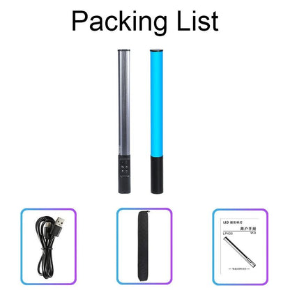 Handheld Led Fill Light For Live Photography - 39 Rgb Leds-1915198047021830146