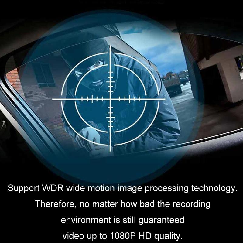 1080P Hd Multi-Language Driving Recorder With 3 Lenses-1915197239597338627