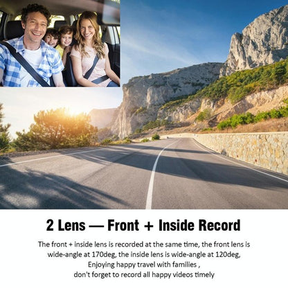 1080P Hd Multi-Language Driving Recorder With 3 Lenses-1915197239597338633