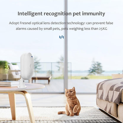 Smart Wifi Motion Sensor Alarm With Tuya App Control-1915197240205512709