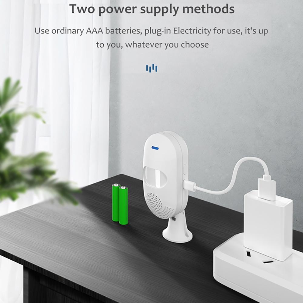 Smart Wifi Motion Sensor Alarm With Tuya App Control-1915197240205512712