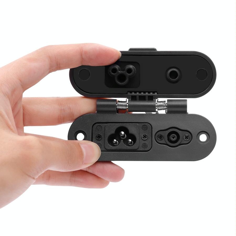 Black Charging Port For Ninebot Max G30 Electric Scooter-1964932208959557636