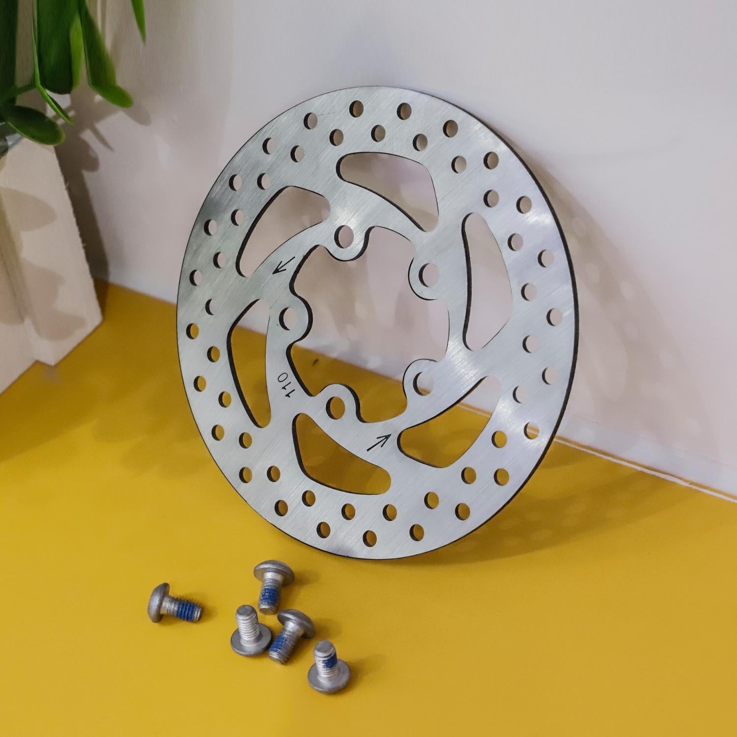 Replacement Disc Brake For Xiaomi M365 1S Scooter - 110Mm 5 Holes-1964932261023453188