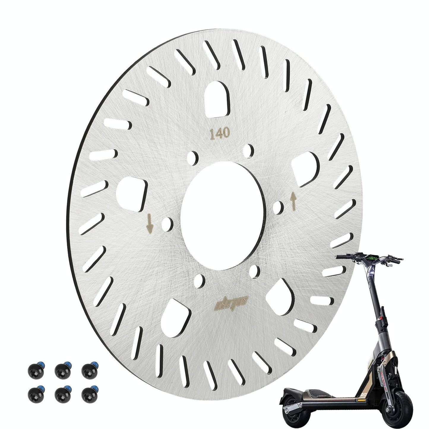 140Mm 6-Hole Disc Brake For Xiaomi Ninebot Electric Scooter Gt1 / Gt2-1964932270108315653