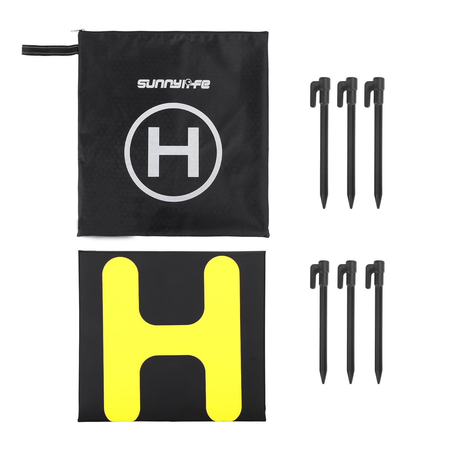 Double-Sided Folding Drone Apron With Ground Spikes-1915197236883623937
