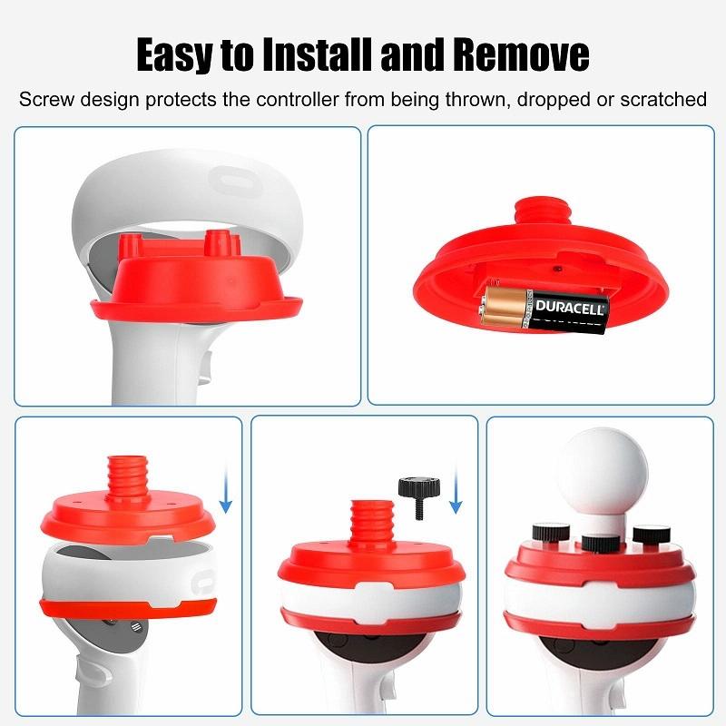 Complete 12-Piece Controller Grip Set For Meta Quest-1915196920050094086