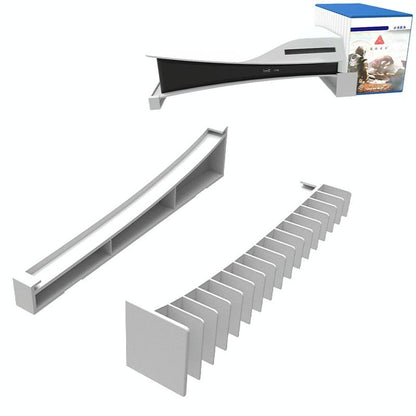 Sony Ps5 Horizontal Bracket For Optical / Digital Version - White-1915196940769955847