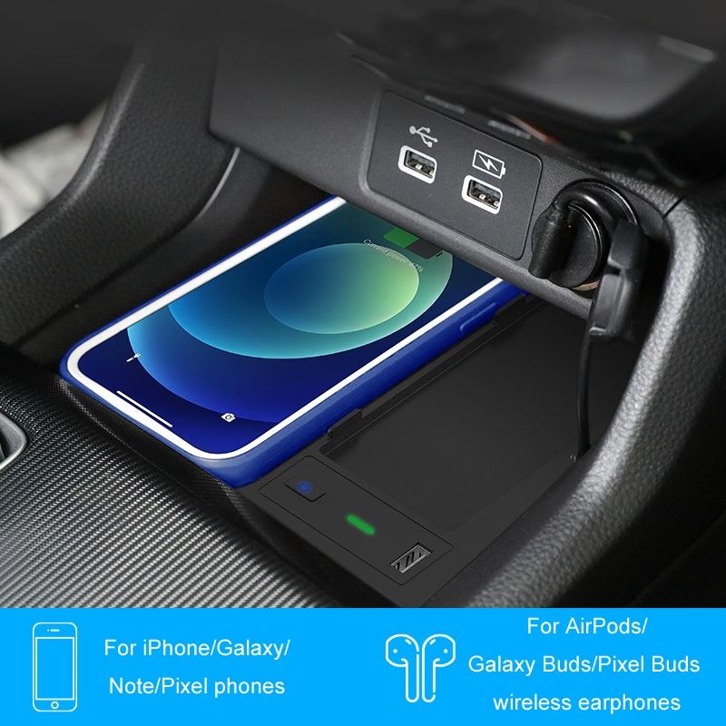 Wireless Charger For Left-Hand Drive Honda Civic / Integra 22-23 - Black-1915196883811307524