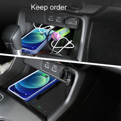 Wireless Charger For Left-Hand Drive Honda Civic / Integra 22-23 - Black-1915196883815501824