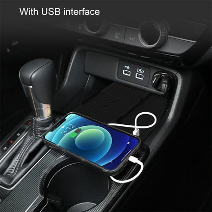 Wireless Charger For Left-Hand Drive Honda Civic / Integra 22-23 - Black-1915196883815501825