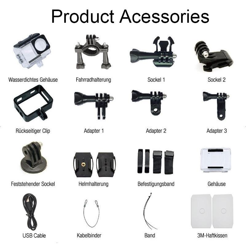 Outdoor Waterproof Dual Screen Wifi Sports Camera With Anti-Shake Hd Video-1915196866878902274