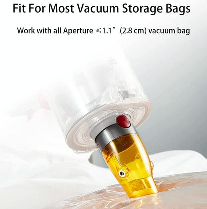 Universal Vacuum Suction Tip Adapter For Dyson Vacs - Yellow-1915196835811692547