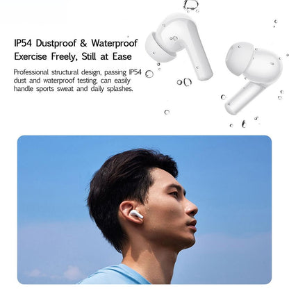 Waterproof Redmi Buds 4 Vitality Wireless Earphone With Bluetooth Calling And Noise Reduction - White-1915196832456249348