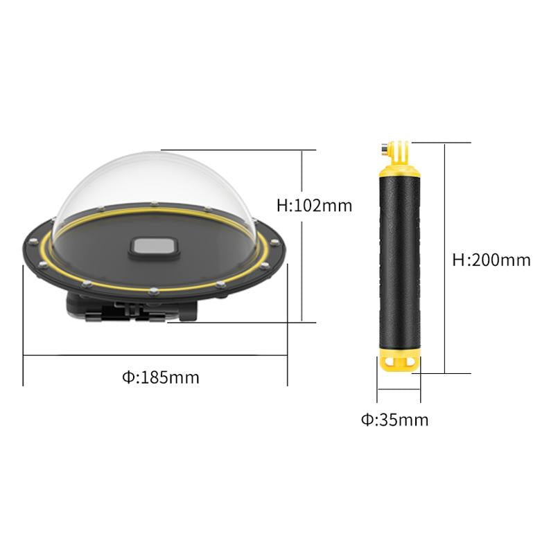 Waterproof Case For Gopro Hero11 / 10 / 9 - 30M Depth-1964932227380940801