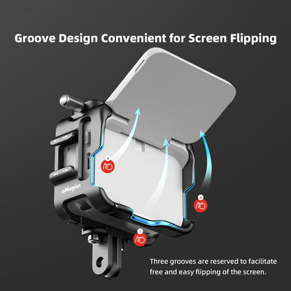 Amagisn Metal Rabbit Cage Protection For Insta360 Go 3 - Bezel Accessories-1915198338442072070