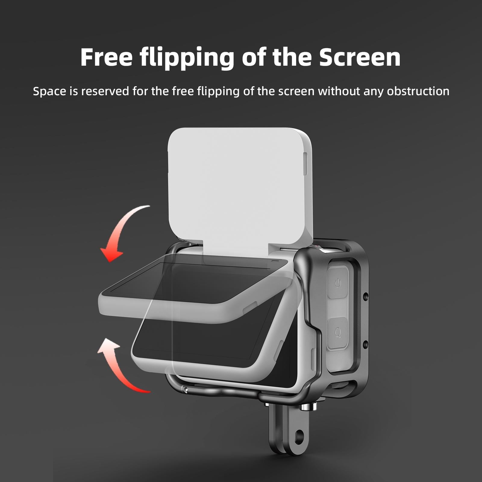 Amagisn Metal Rabbit Cage Protection For Insta360 Go 3 - Bezel Accessories-1915198338442072071