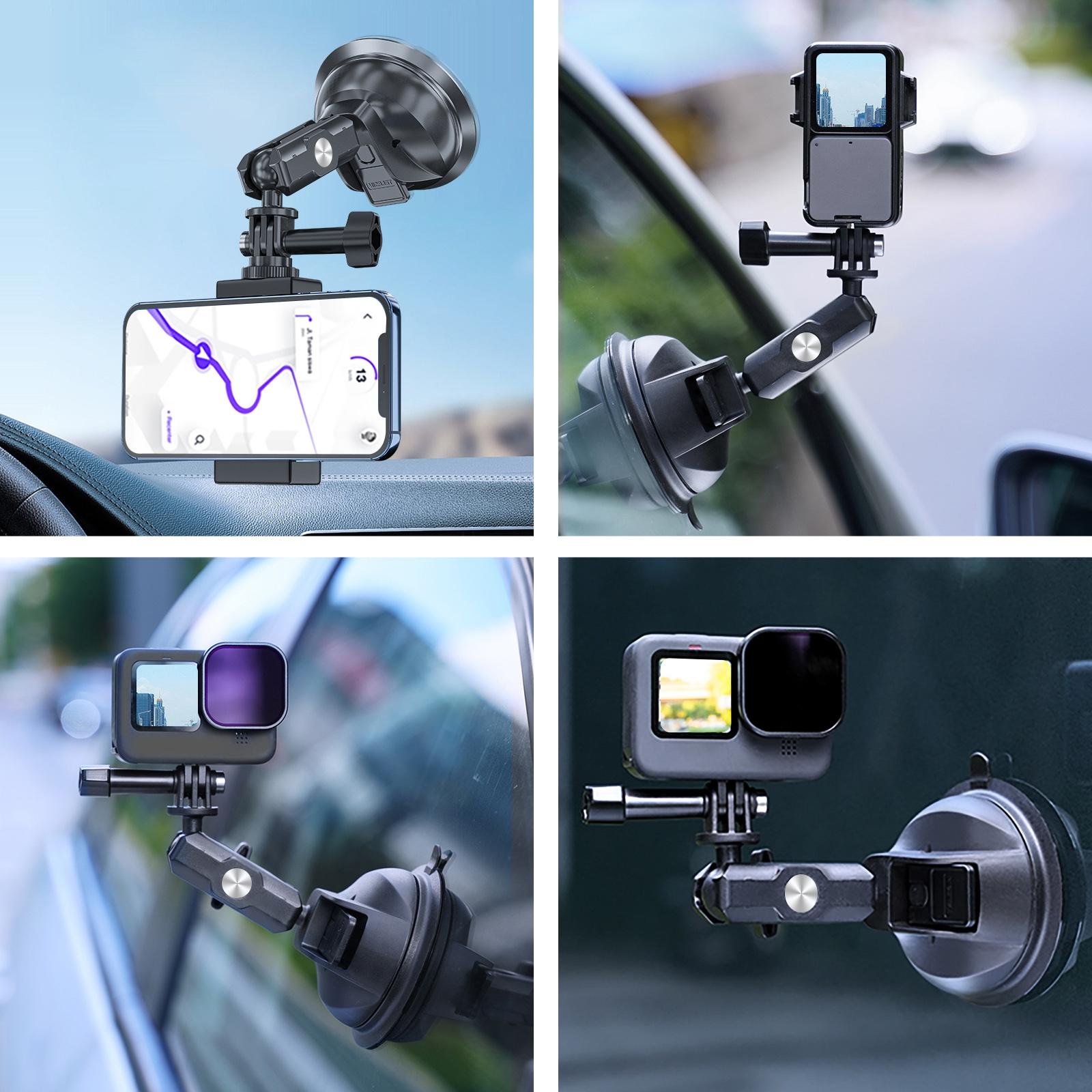 Adjustable 360 Degree Suction Cup For Car Action Cameras-1915197521488121858