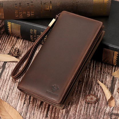 Men Leather Rfid Wallet - Sleek Design-1915196908469620742
