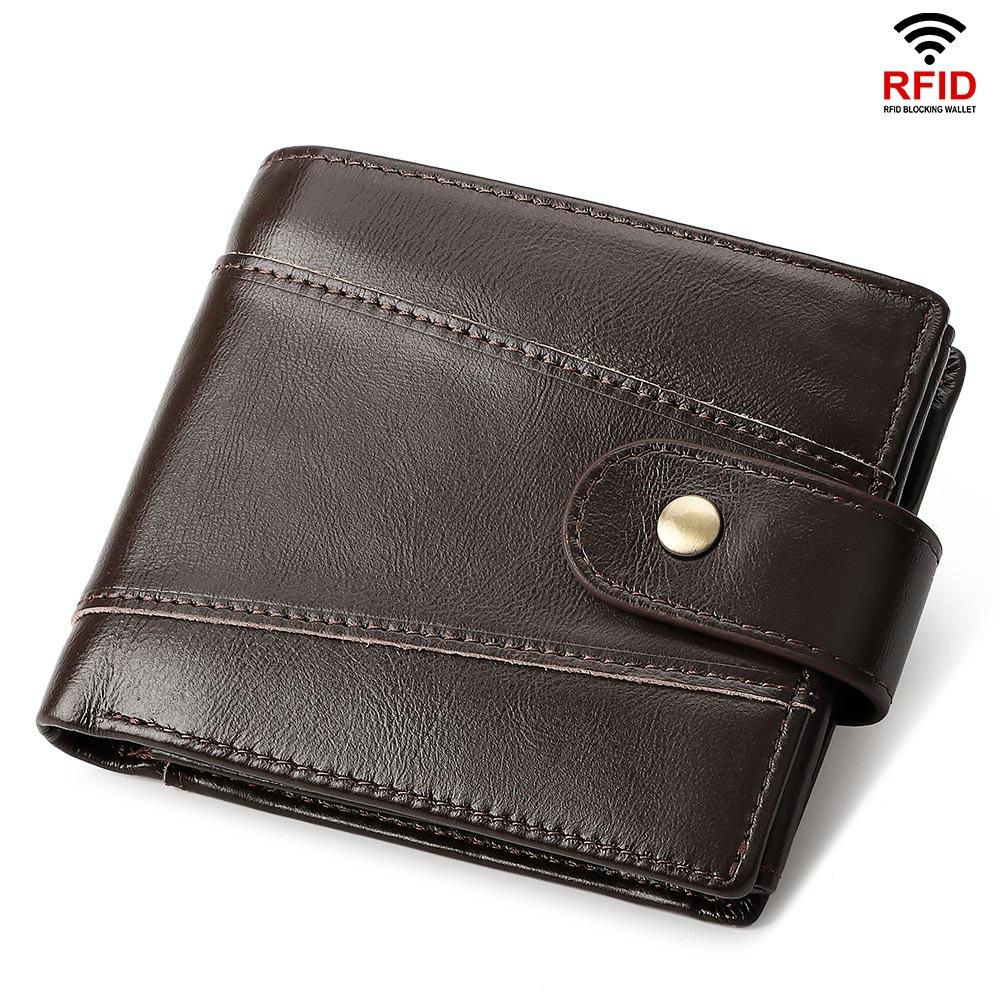 Men Multi-Card Anti-Magnetic Wallet - Compact Design-1915196855675916290