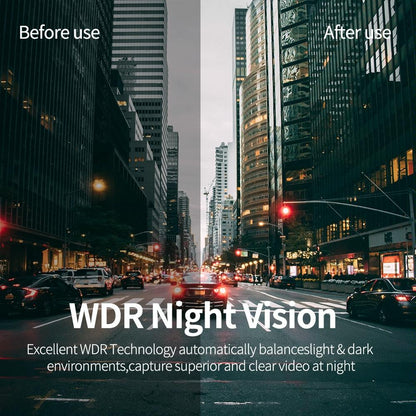 2K Hd Night Vision Car Recorder With Wifi And Single Recording-1964932185878302723