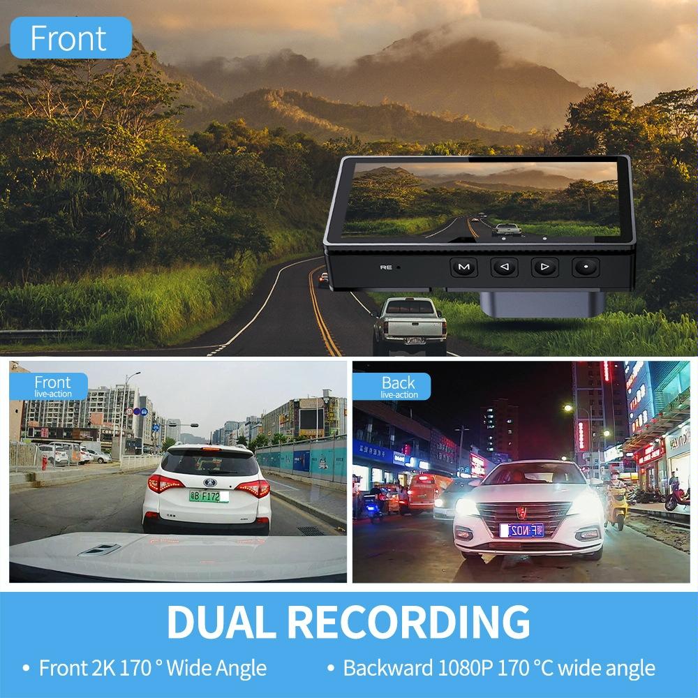 2K Hd Night Vision Car Recorder With Wifi And Single Recording-1964932185878302727
