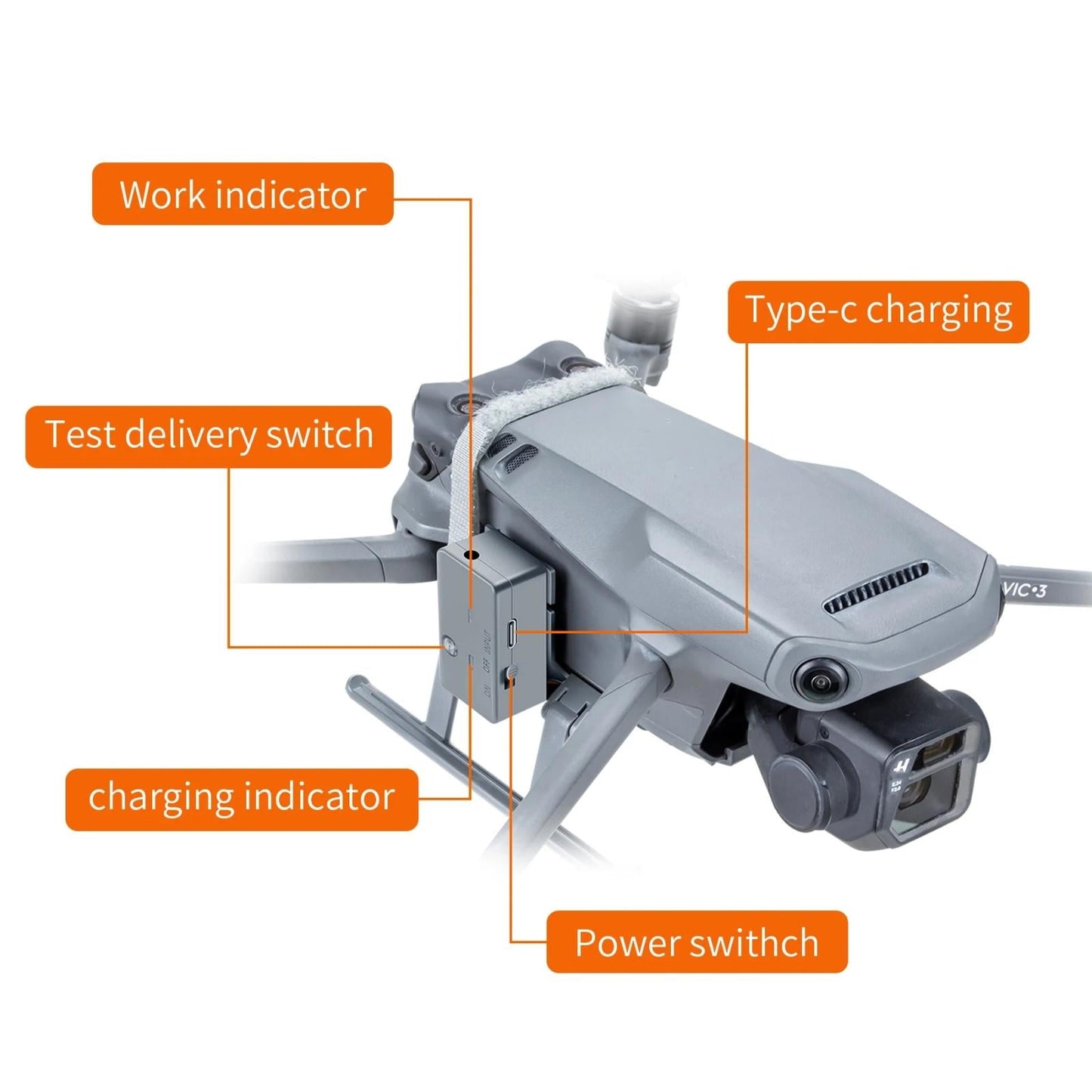 Drone Aerial Thrower For Dji Mavic 3 Series-1915198034887708675