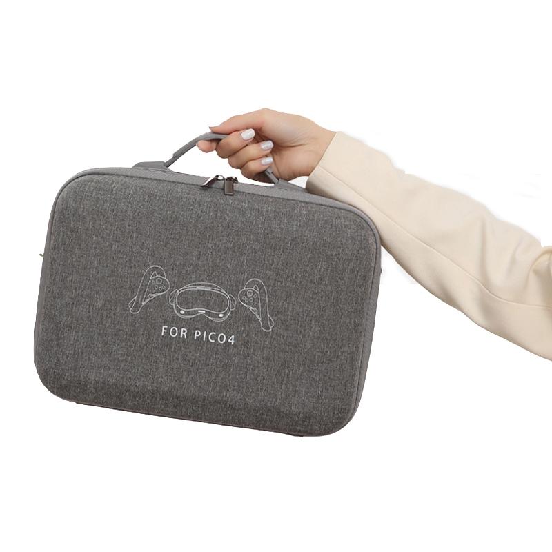 Compact Vr Storage Bag For Pico 4 - Hard Shell-1915197574793531394