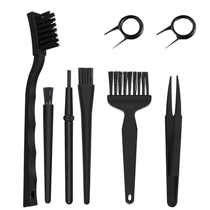 8-Piece Computer Cleaning Brush & Tweezer Set For Keyboard & Electronics-1915198329151688713