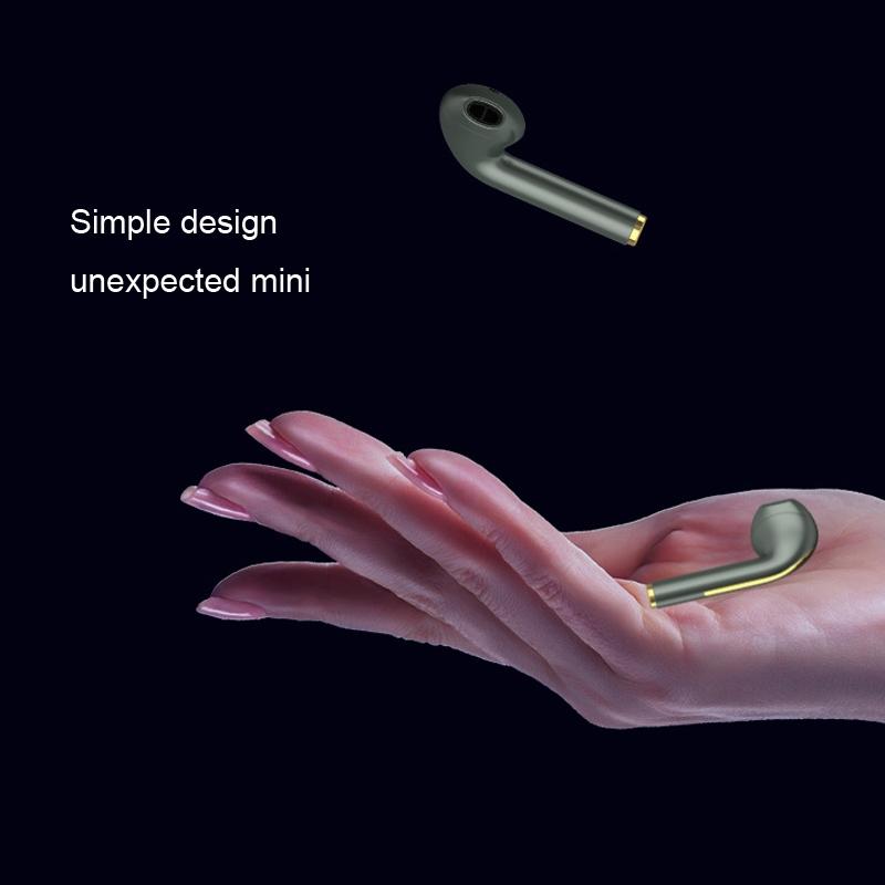 Wireless In-Ear Earphones With Long Battery Life - Bluetooth 5.0 Blue-1915196867487076358